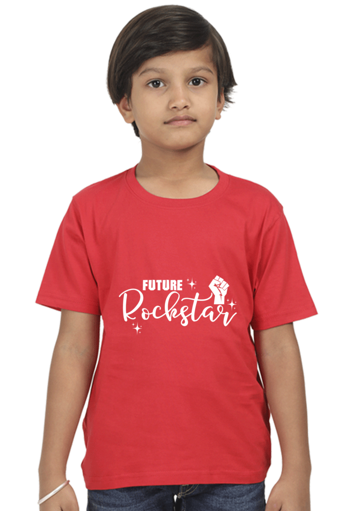 Future Rockstar Round Neck T-shirt for Boys
