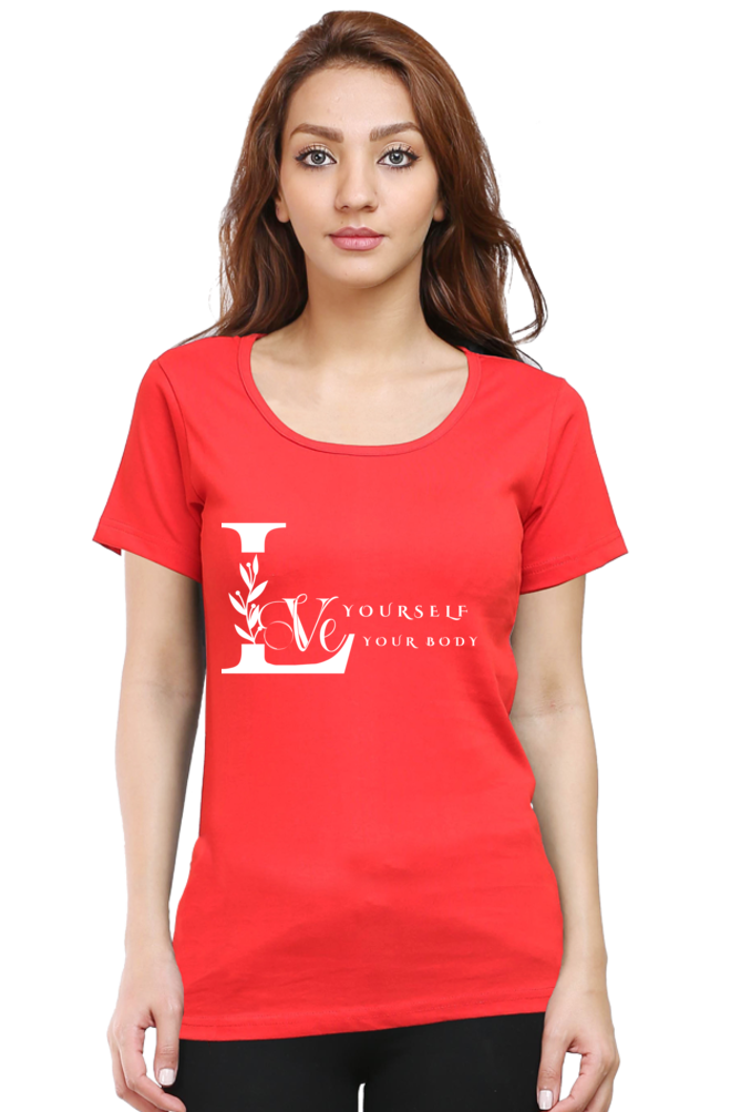 Love Yourself Light Shade Breezy Comfort Women's T-Shirt