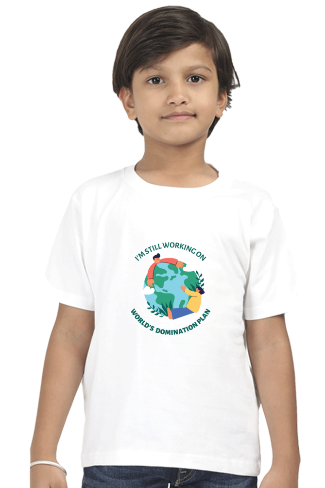 World Domination Plan Boys' T-Shirt