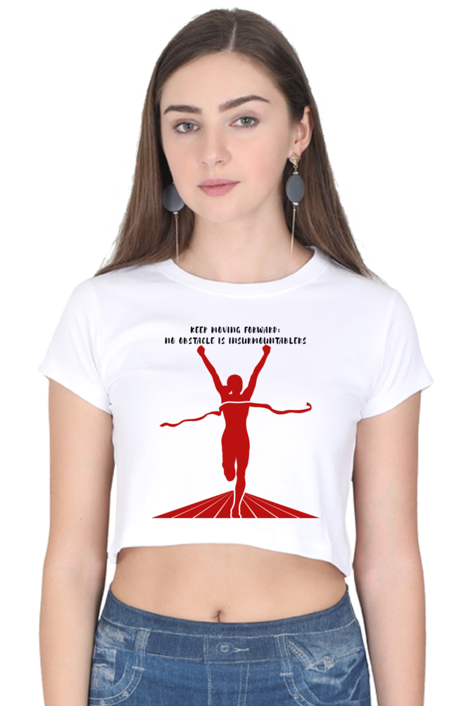 Keep Moving Forward Light Shade Breezy Comfort Women's T-Shirt