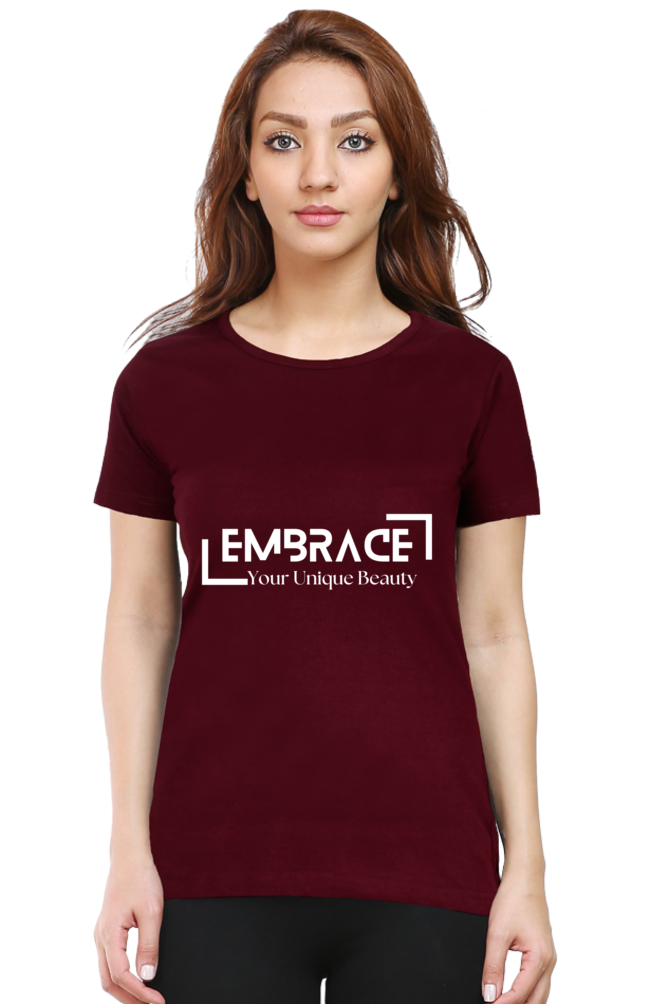 Embrace Your Beauty Dark Shade Comfort Women's T-Shirt