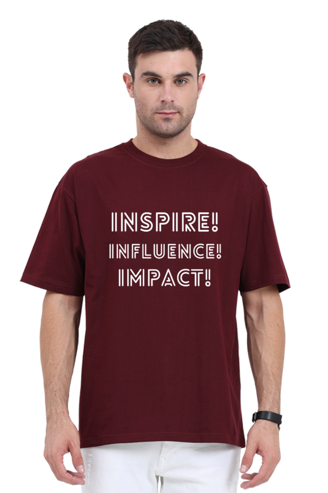 Inspire Influence Impact Darker Shade Unisex Round Neck T-shirt