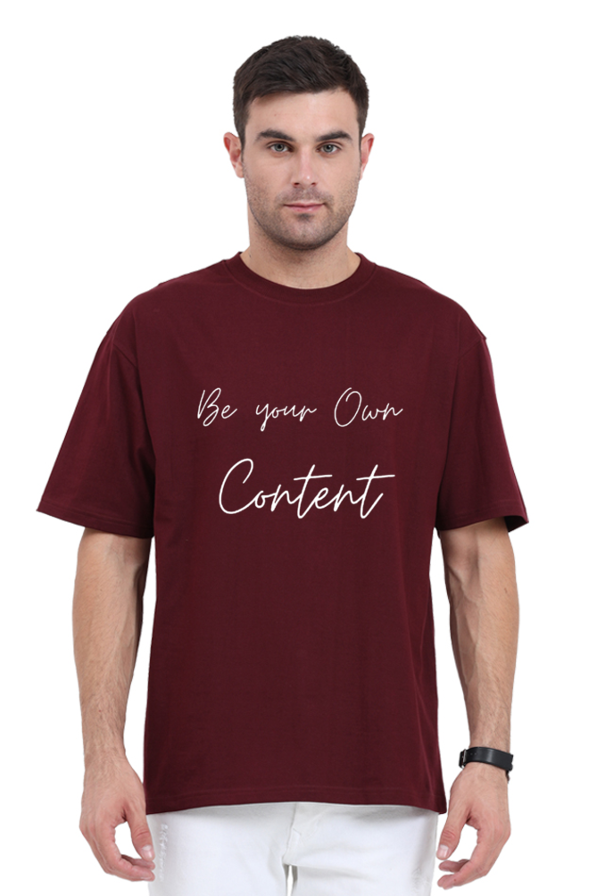 Be Your Own Content Unisex Lighter Shade T-shirt