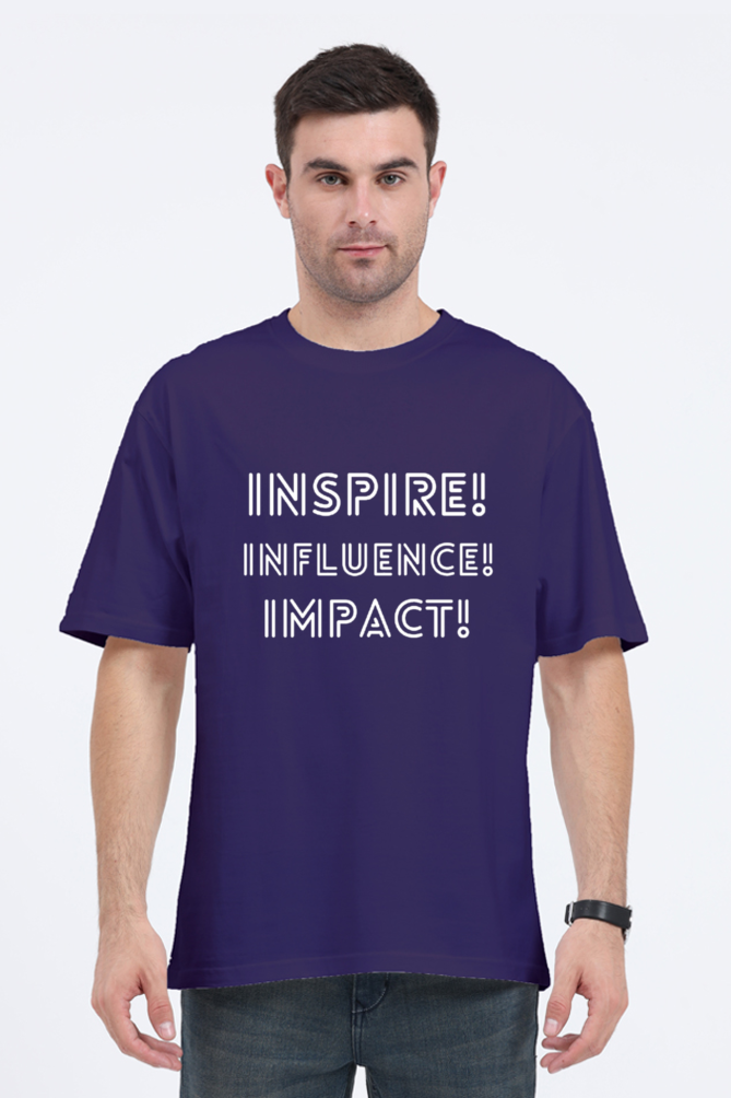 Inspire Influence Impact Darker Shade Unisex Round Neck T-shirt