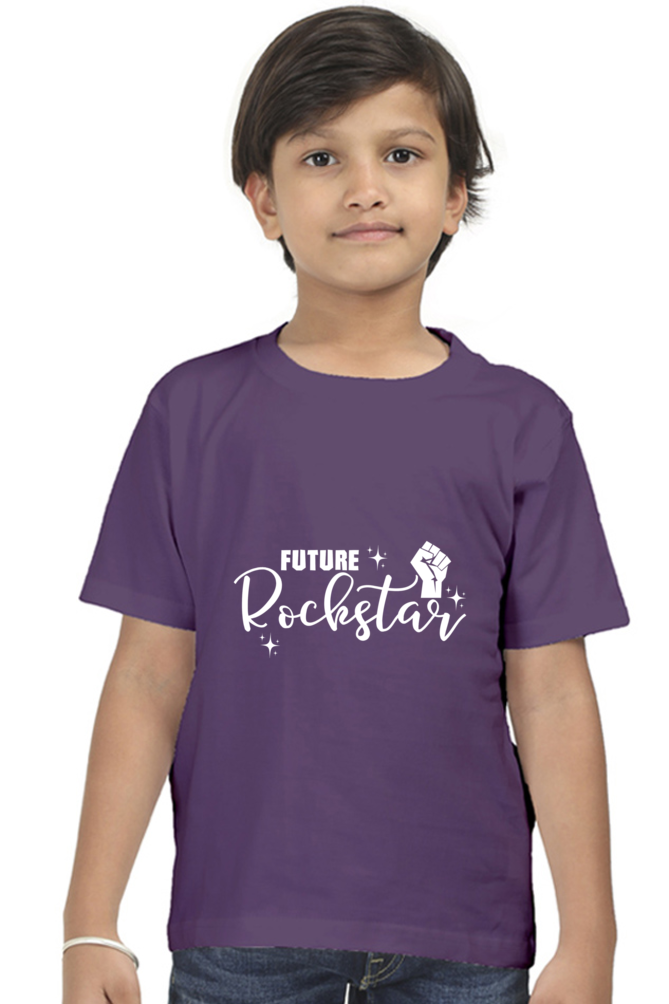 Future Rockstar Round Neck T-shirt for Boys