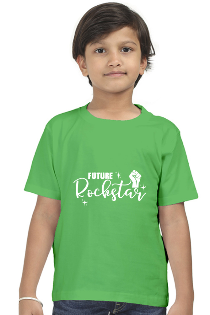 Future Rockstar Round Neck T-shirt for Boys