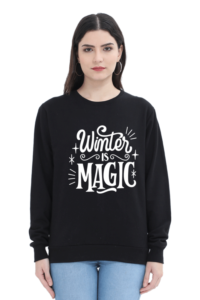 Winter is Magic Sweatshirt for Women