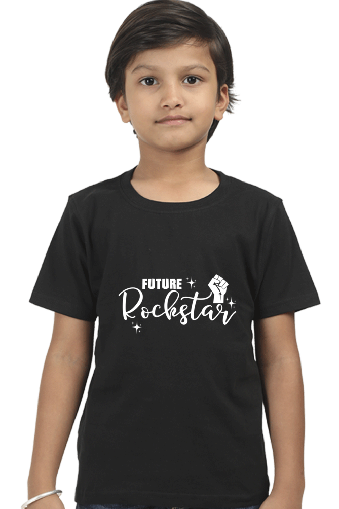 Future Rockstar Round Neck T-shirt for Boys