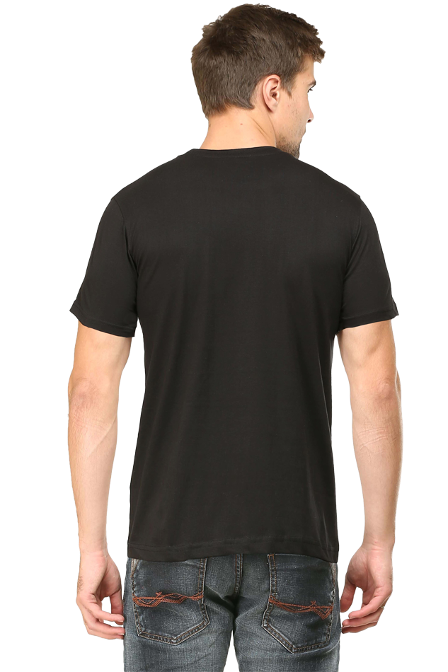 Vibes Over Views Darker Shade Men's Round Neck T-shirt