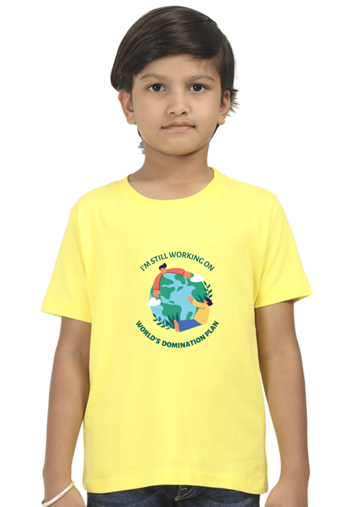World Domination Plan Boys' T-Shirt