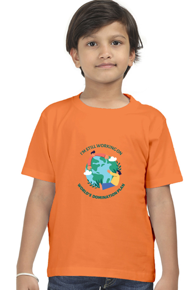World Domination Plan Boys' T-Shirt