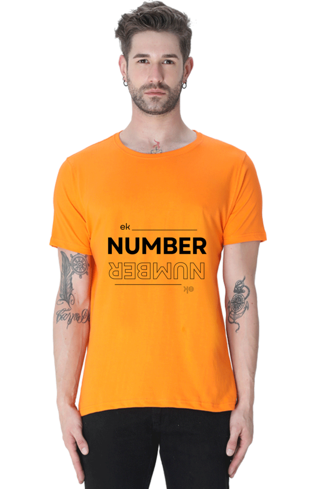 Ek Number Men's Round Neck T-Shirt