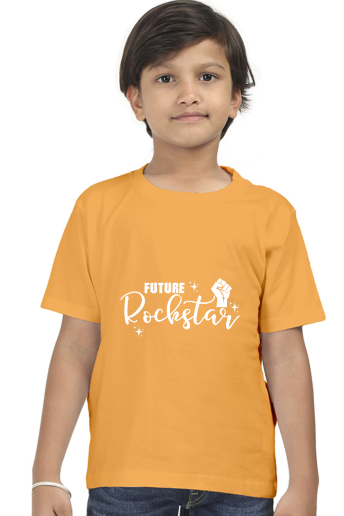 Future Rockstar Round Neck T-shirt for Boys