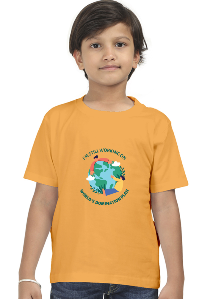 World Domination Plan Boys' T-Shirt