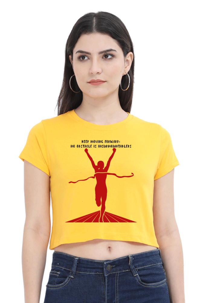 Keep Moving Forward Light Shade Breezy Comfort Women's T-Shirt