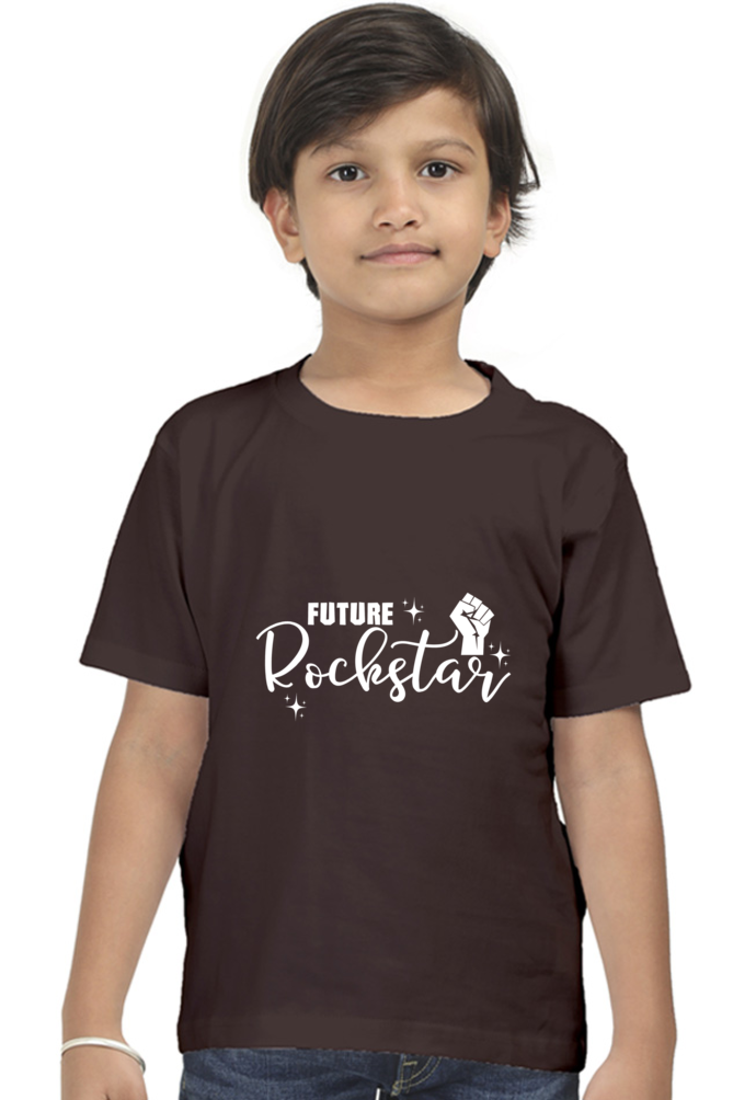 Future Rockstar Round Neck T-shirt for Boys