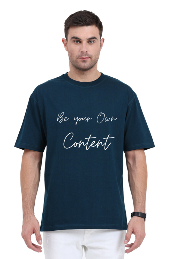 Be Your Own Content Unisex Lighter Shade T-shirt