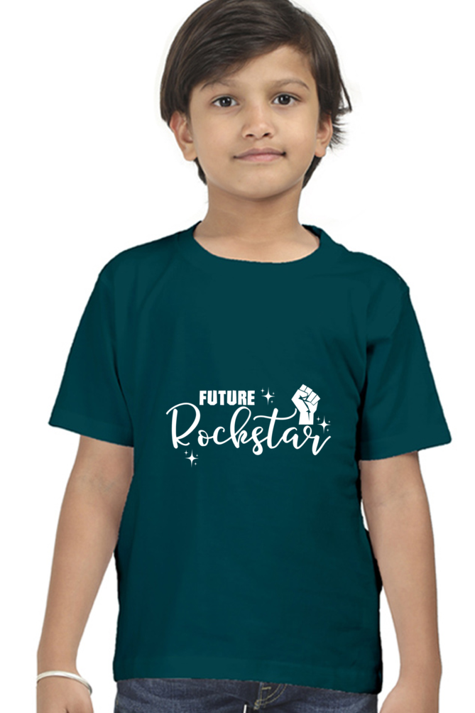 Future Rockstar Round Neck T-shirt for Boys