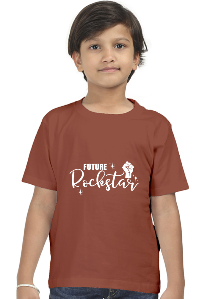 Future Rockstar Round Neck T-shirt for Boys