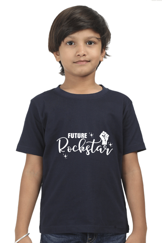 Future Rockstar Round Neck T-shirt for Boys