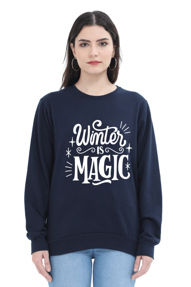 Winter is Magic Sweatshirt for Women