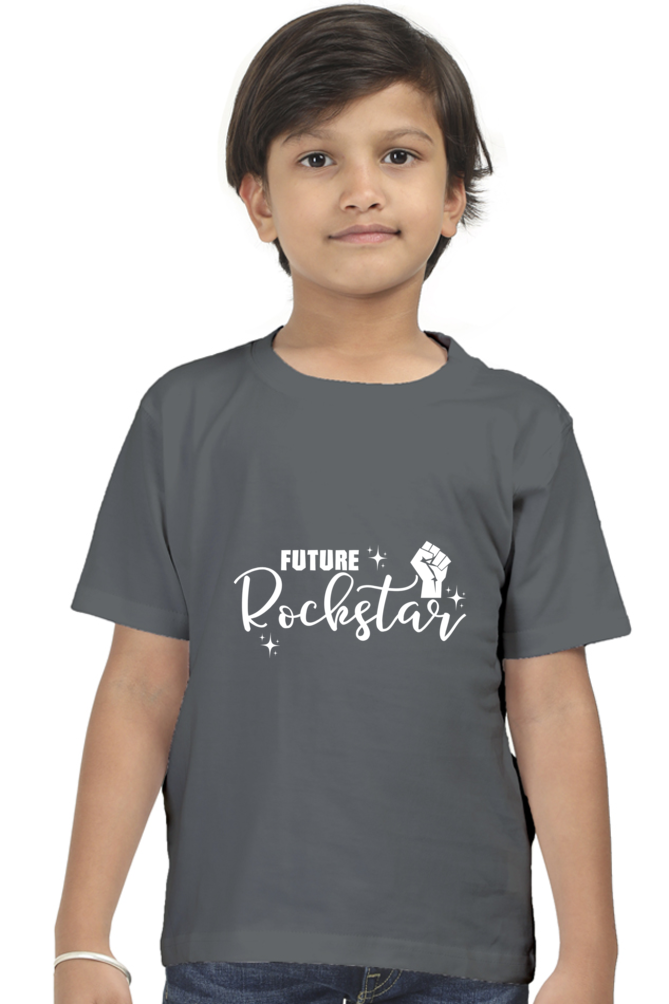 Future Rockstar Round Neck T-shirt for Boys