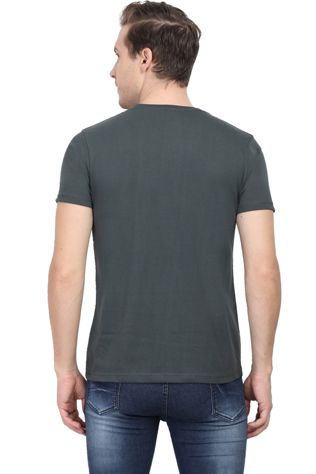 Vibes Over Views Darker Shade Men's Round Neck T-shirt