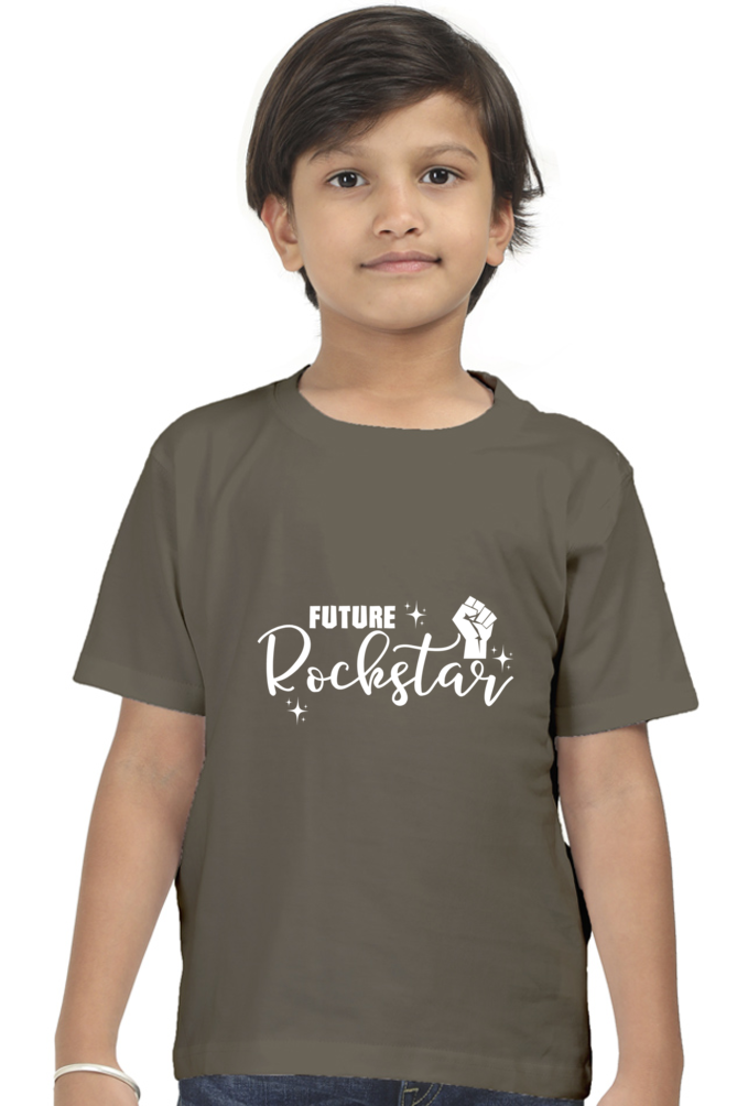 Future Rockstar Round Neck T-shirt for Boys