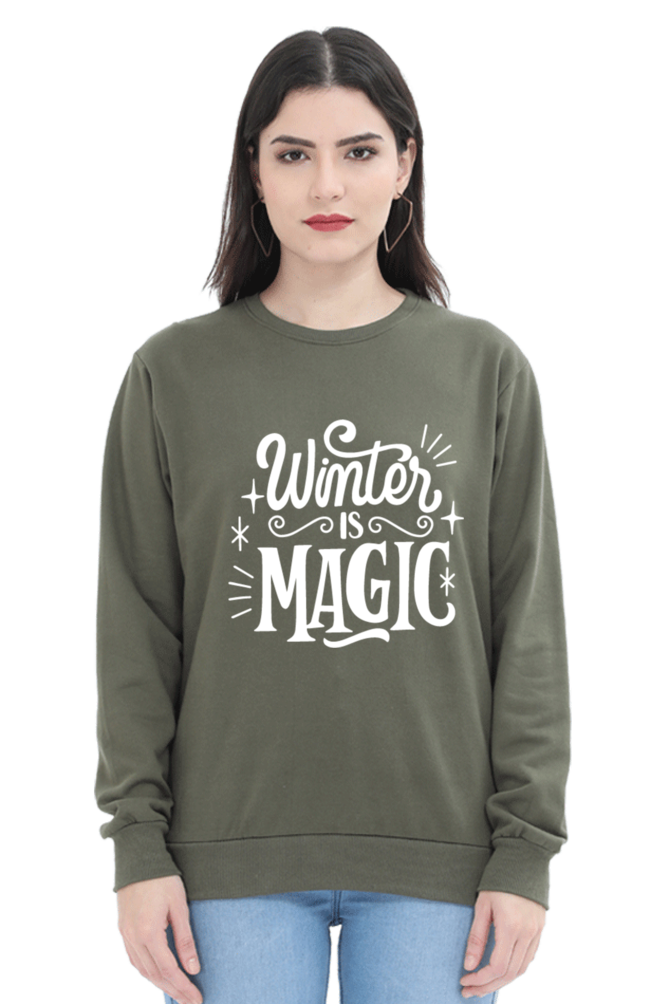 Winter is Magic Sweatshirt for Women