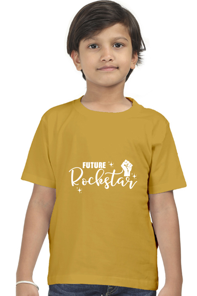 Future Rockstar Round Neck T-shirt for Boys