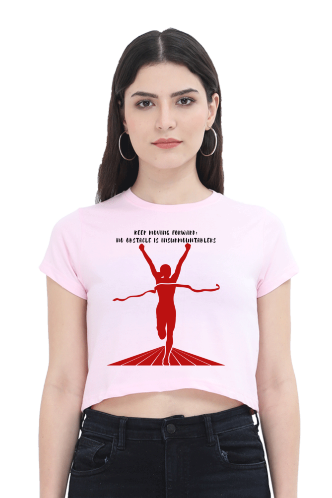 Keep Moving Forward Light Shade Breezy Comfort Women's T-Shirt