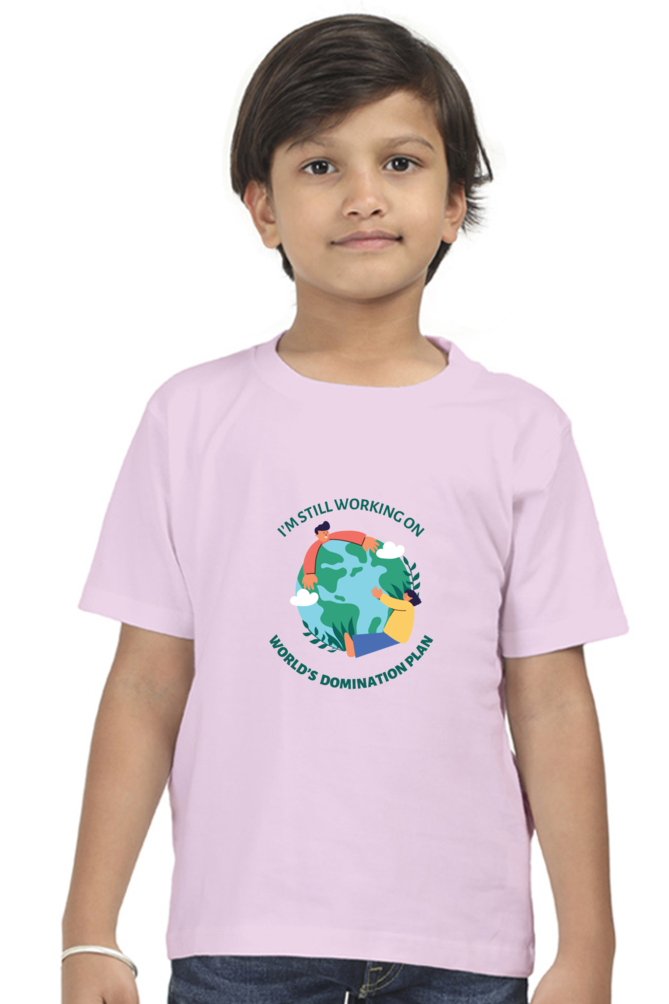 World Domination Plan Boys' T-Shirt