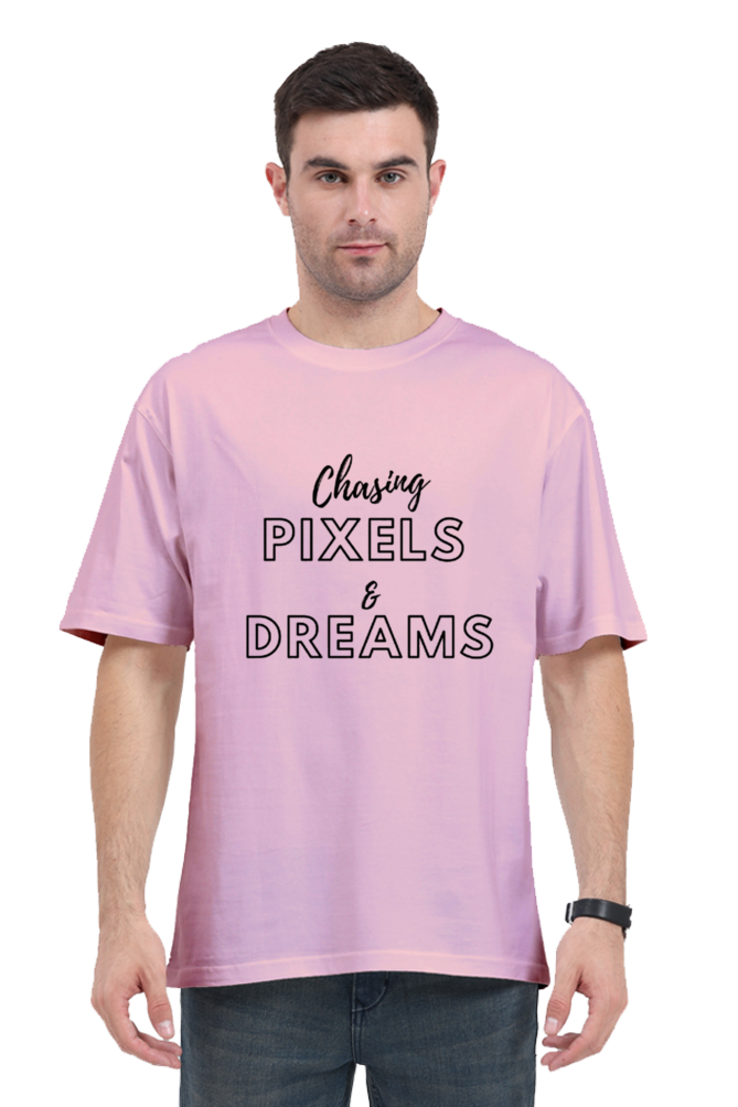 Chasing Pexels And Dreams Unisex Lighter Shade Round Neck T-shirt