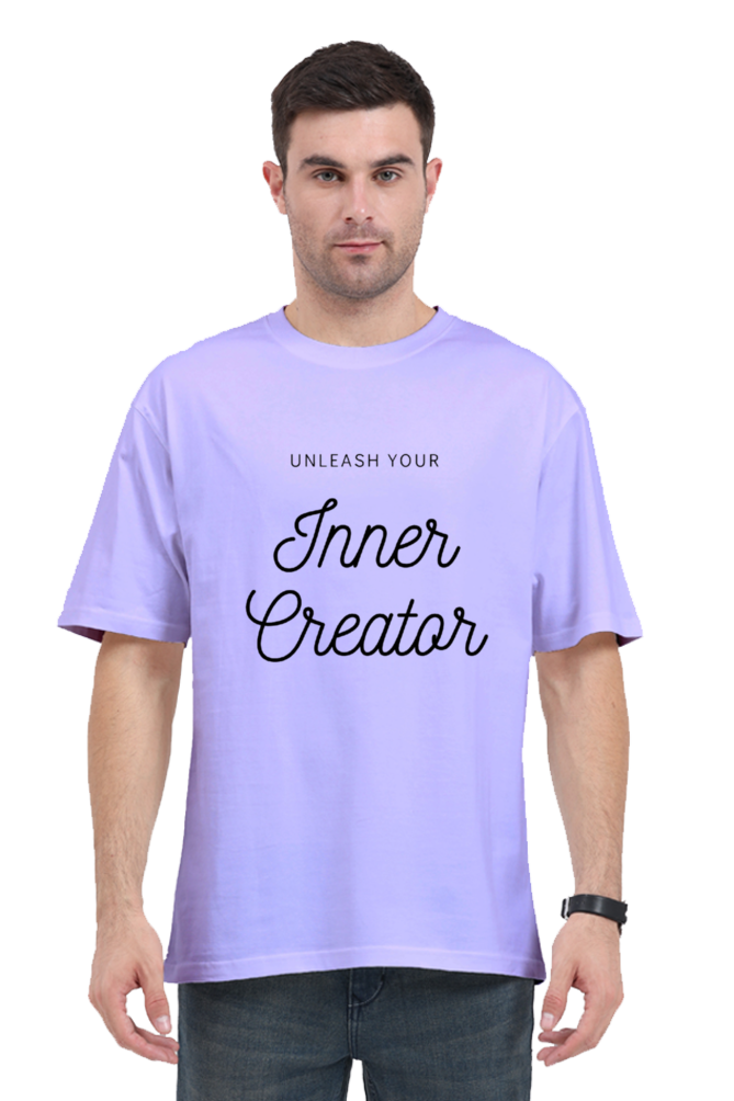 Unleash Your Inner Creator Lighter Shade Unisex Round T-shirt