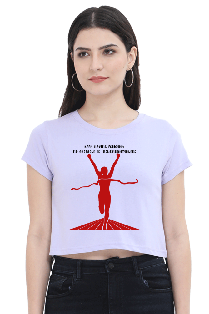 Keep Moving Forward Light Shade Breezy Comfort Women's T-Shirt