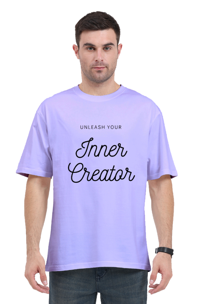 Unleash Your Inner Creator Lighter Shade Unisex Round T-shirt