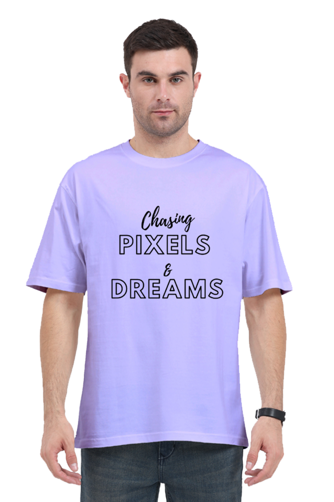 Chasing Pexels And Dreams Unisex Lighter Shade Round Neck T-shirt