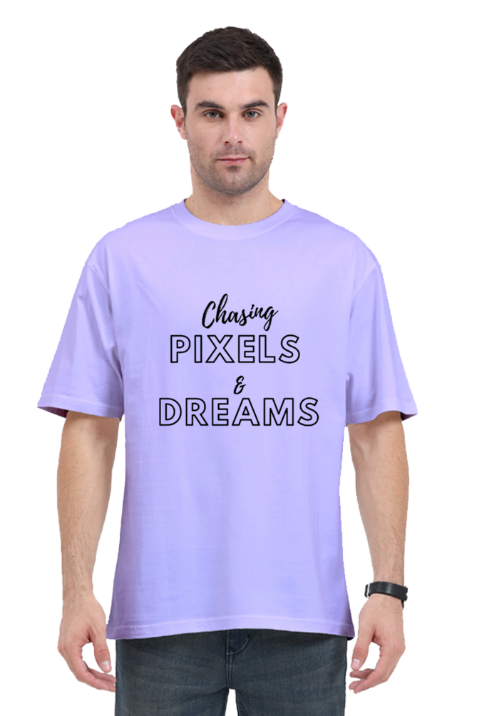 Chasing Pexels And Dreams Unisex Lighter Shade Round Neck T-shirt