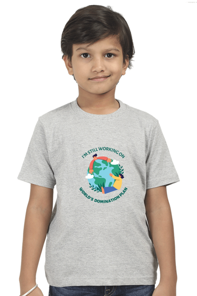 World Domination Plan Boys' T-Shirt