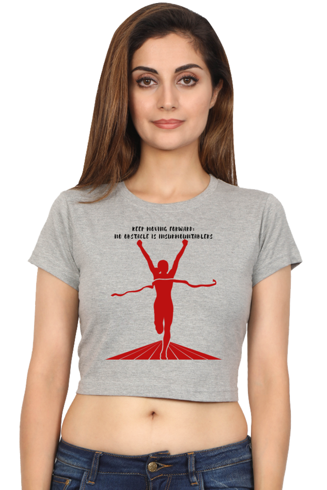 Keep Moving Forward Light Shade Breezy Comfort Women's T-Shirt