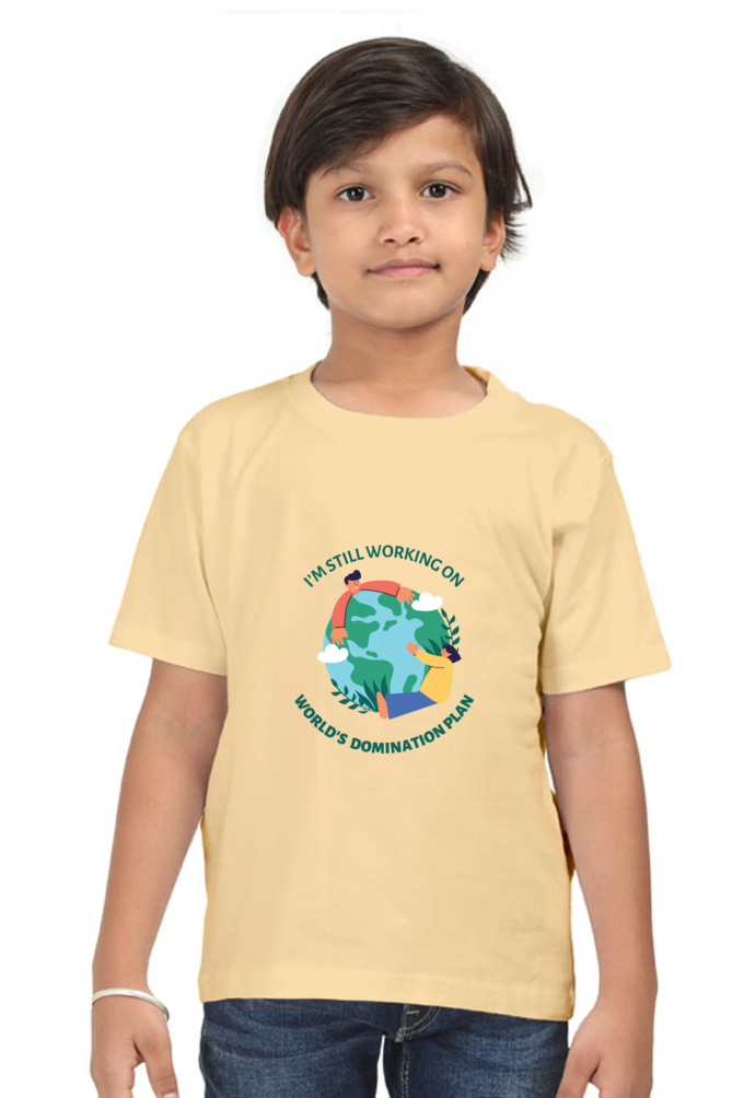 World Domination Plan Boys' T-Shirt