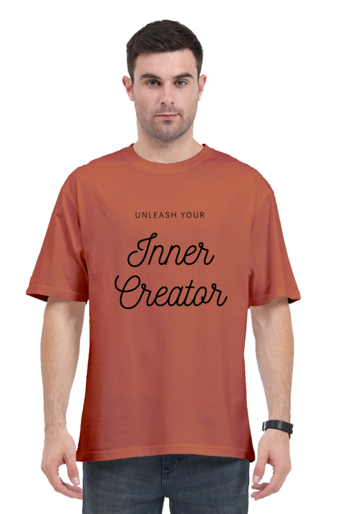 Unleash Your Inner Creator Lighter Shade Unisex Round T-shirt