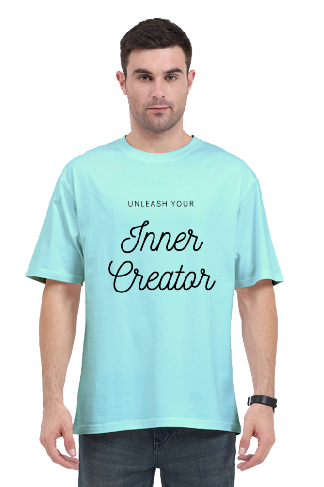 Unleash Your Inner Creator Lighter Shade Unisex Round T-shirt