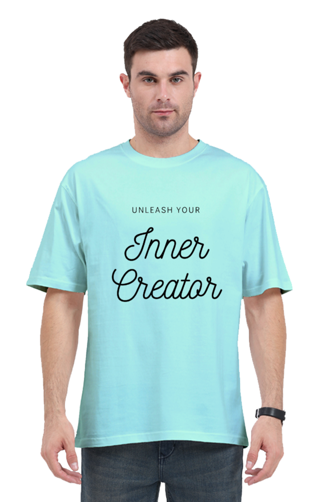 Unleash Your Inner Creator Lighter Shade Unisex Round T-shirt