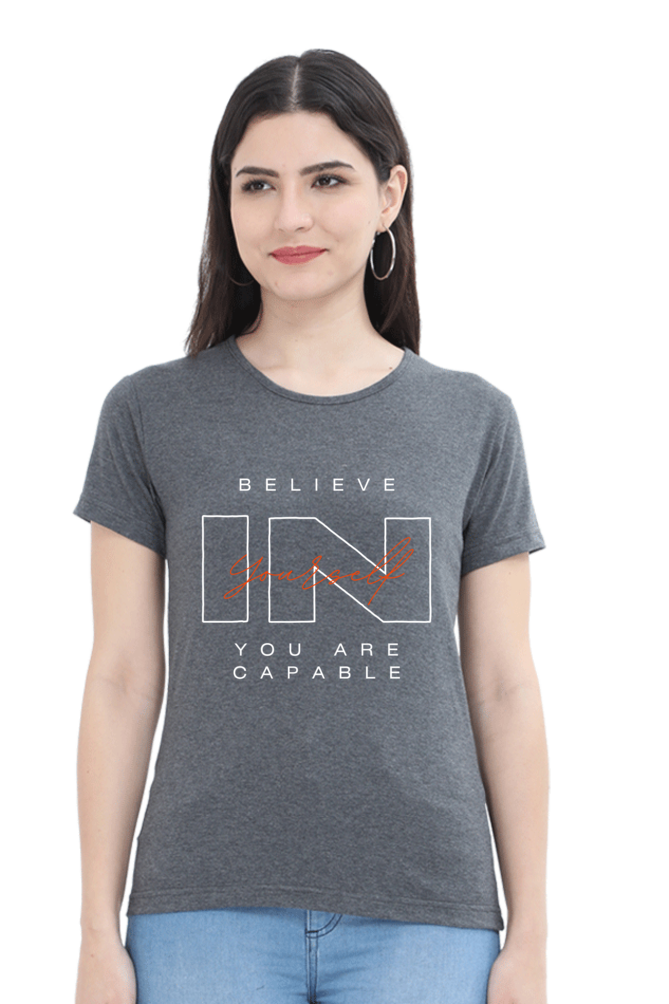 Believe In Yourself Modern Essential Women's Tee