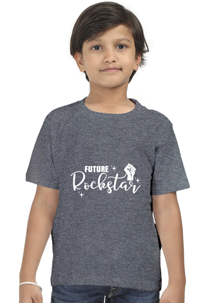 Future Rockstar Round Neck T-shirt for Boys