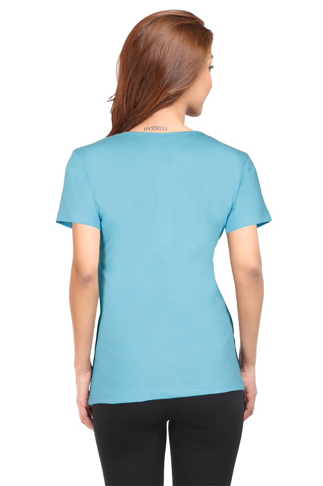 Creative Minds Think Alike Lighter Shade Women's Round Neck T-shirt