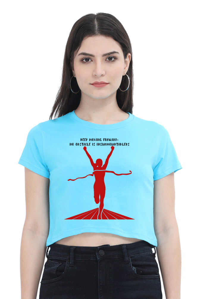 Keep Moving Forward Light Shade Breezy Comfort Women's T-Shirt