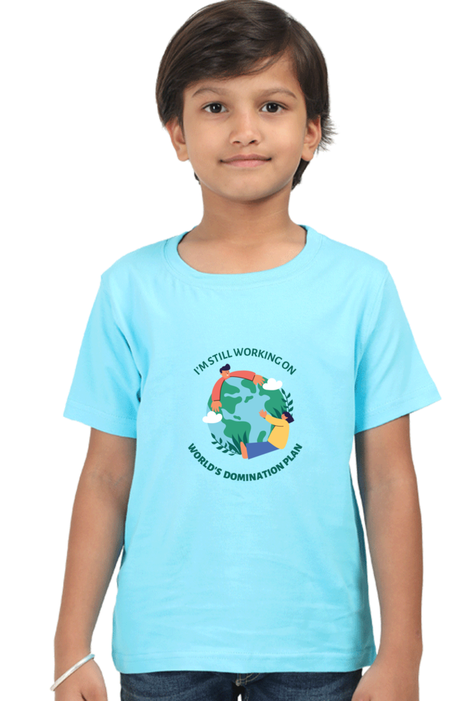 World Domination Plan Boys' T-Shirt