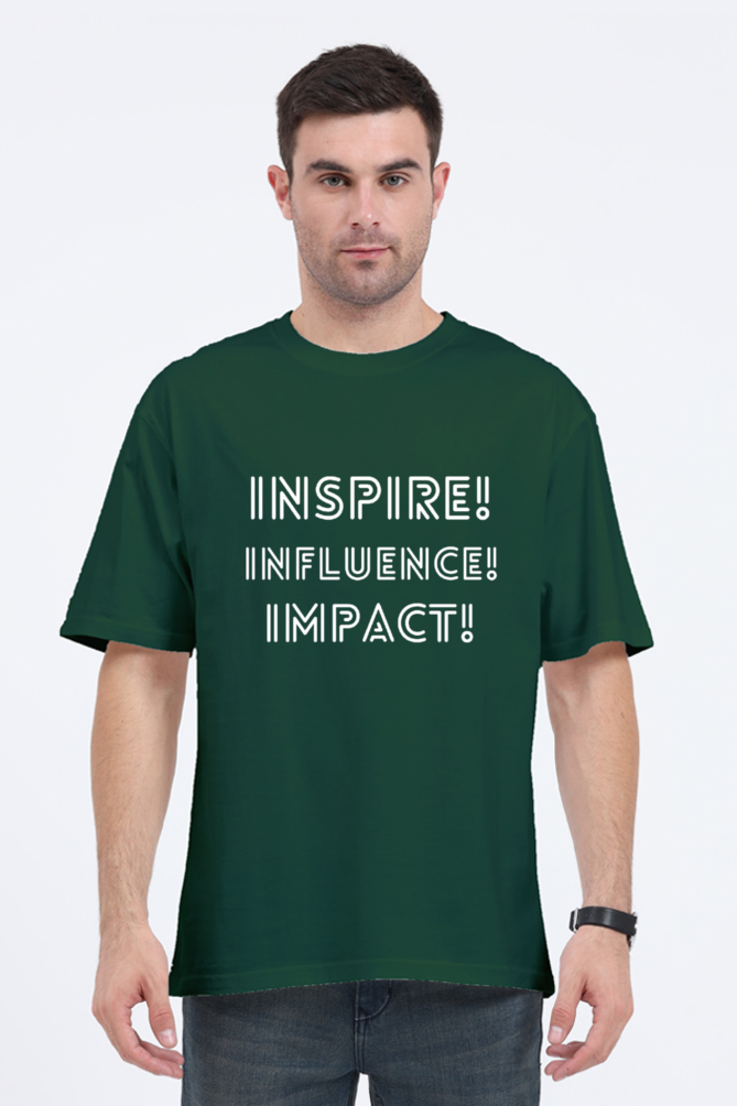 Inspire Influence Impact Darker Shade Unisex Round Neck T-shirt